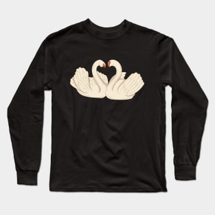 swan Long Sleeve T-Shirt